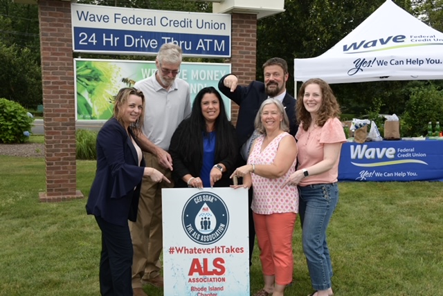 Wave volunteers at the ALS CEO Soak Event